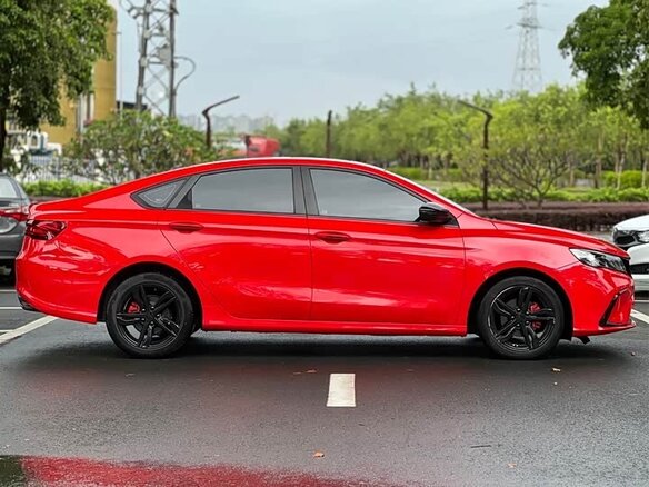 2021 Geely Binrui I Рестайлинг, красный, 1083000 рублей - вид 3