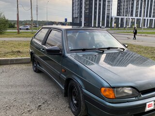 2007 Lada (ВАЗ) 2113, зелёный, 140000 рублей, вид 2