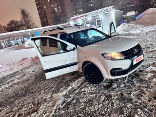 2021 Lada (ВАЗ) Largus I Рестайлинг, белый, 900000 рублей, вид 2