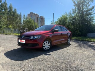 2013 Volkswagen Polo V, красный, 890000 рублей, вид 1