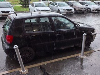 2001 Volkswagen Polo III Рестайлинг, чёрный, 300000 рублей, вид 3