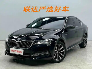 2023 Skoda Superb III Рестайлинг, чёрный, 1850888 рублей, вид 1