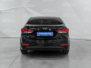 2014 Hyundai Elantra V (MD) Рестайлинг, чёрный, 1060000 рублей, вид 4