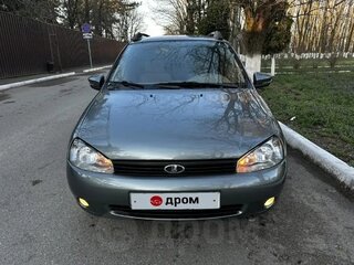 2008 Lada (ВАЗ) Kalina I, серый, 365000 рублей, вид 2