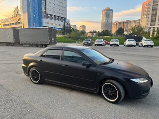 2007 Mazda 6 I (GG) Рестайлинг, чёрный, 560000 рублей, вид 4