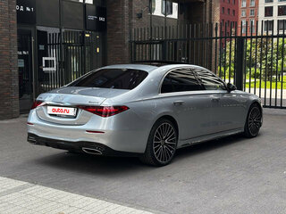2021 Mercedes-Benz S-Класс 450 Long 4MATIC VII (W223), серебристый, 8000000 рублей, вид 4