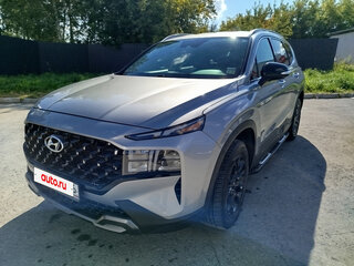 2021 Hyundai Santa Fe IV Рестайлинг, серебристый, 3180000 рублей, вид 1