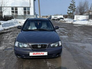 2001 Hyundai Elantra III (XD), фиолетовый, 290000 рублей, вид 2