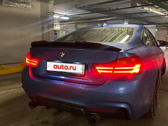 2014 BMW 4 серии 420d F32/F33/F36, синий, 2540000 рублей - вид 1