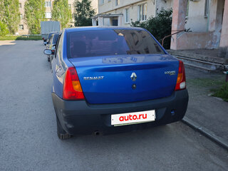 2007 Renault Logan I, синий, 350000 рублей, вид 3
