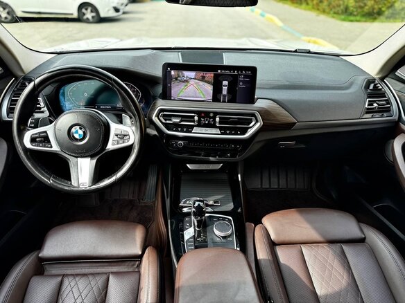2021 BMW X3 30i xDrive III (G01) Рестайлинг, белый - вид 16