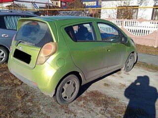 2012 Chevrolet Spark III, зелёный, 450000 рублей, вид 4
