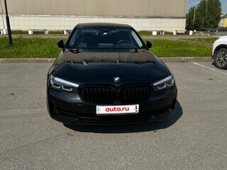 2022 BMW 5 серии 530i xDrive VII (G30/G31/G38) Рестайлинг, чёрный, 5900000 рублей, вид 2