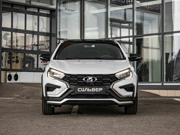 2026 Lada (ВАЗ) Vesta SW Cross I Рестайлинг (NG), белый - вид 3
