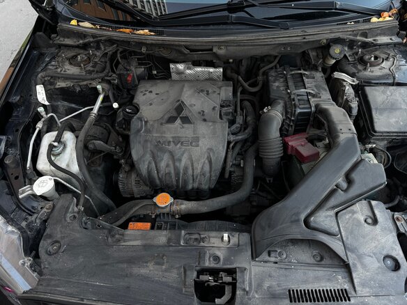 2008 Mitsubishi Lancer X, чёрный, 780000 рублей - вид 14