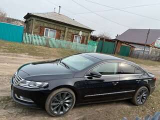 2013 Volkswagen Passat CC I Рестайлинг, чёрный, 1300000 рублей, вид 3