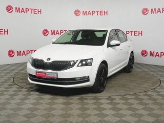 2018 Skoda Octavia III (A7) Рестайлинг, белый, 1419000 рублей, вид 1