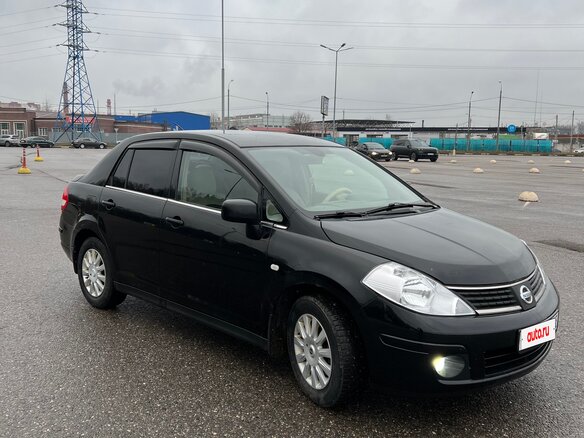 2008 Nissan Tiida I, чёрный, 420000 рублей - вид 3
