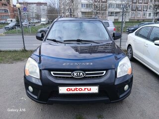 2010 Kia Sportage II Рестайлинг, чёрный, 850000 рублей, вид 1