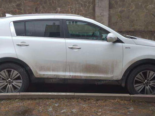 2014 Kia Sportage III Рестайлинг, белый, 1450000 рублей, вид 2