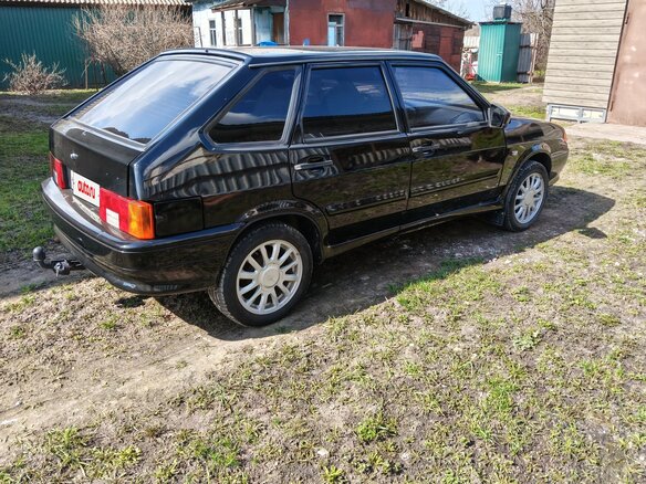 2008 Lada (ВАЗ) 2114, чёрный, 360000 рублей - вид 5