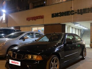 1997 BMW 3 серии Compact 316i III (E36), чёрный, 1100000 рублей, вид 1