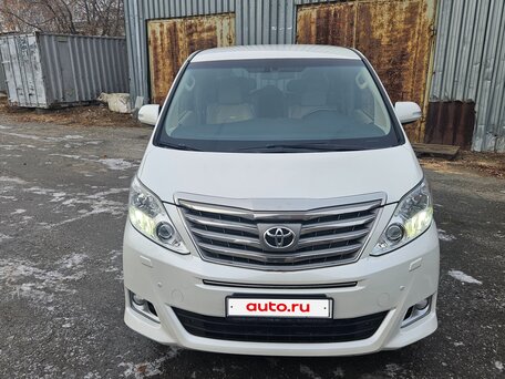 2011 Toyota Alphard II, белый, 2850000 рублей, вид 2