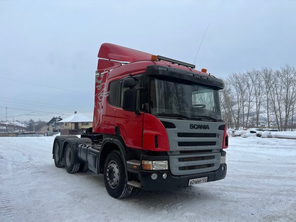 2008 Scania P-series, красный, 3200000 рублей