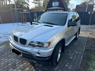 2003 BMW X5 3.0d I (E53), серебристый, 800000 рублей, вид 1