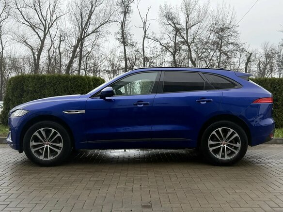 2017 Jaguar F-Pace I, синий, 3199000 рублей - вид 4