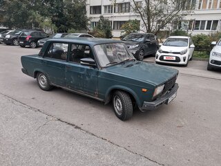 2005 Lada (ВАЗ) 2107, зелёный, 90000 рублей, вид 2