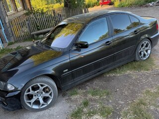 1998 BMW 3 серии 320i IV (E46), чёрный, 400000 рублей, вид 4