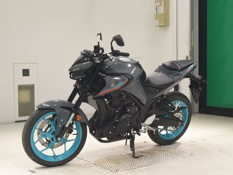 2024 Yamaha MT-03, серый, 595000 рублей, вид 4