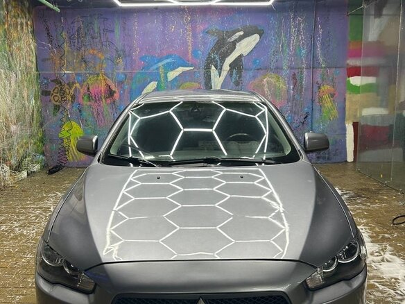 2008 Mitsubishi Lancer X, серый, 1600000 рублей - вид 2