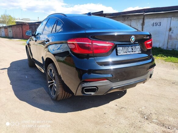 2016 BMW X6 M50d II (F16), чёрный, 3950000 рублей - вид 4