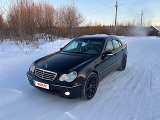 2005 Mercedes-Benz C-Класс 280 II (W203) Рестайлинг, чёрный, 1250000 рублей, вид 1