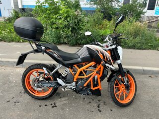 2014 KTM 390 Duke, белый, 350000 рублей, вид 3