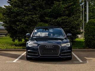 2015 Audi A6 IV (C7) Рестайлинг, синий, 1735000 рублей, вид 2