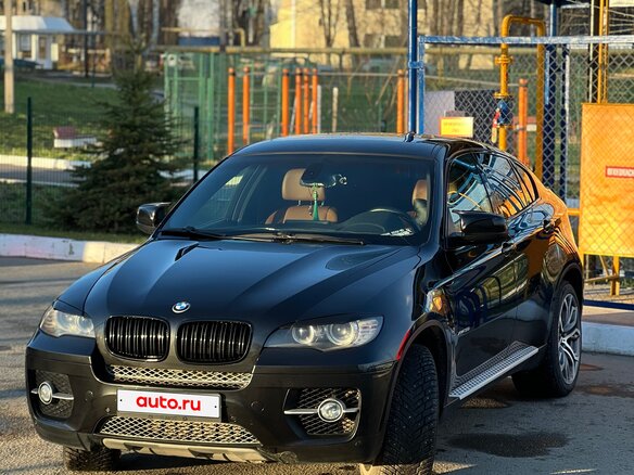 2009 BMW X6 35i 6-speed I (E71), чёрный, 1550000 рублей - вид 16
