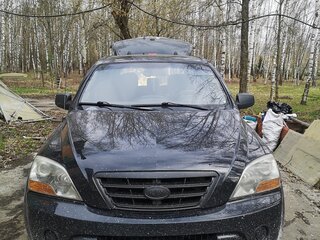 2007 Kia Sorento I Рестайлинг, чёрный, 830000 рублей, вид 1