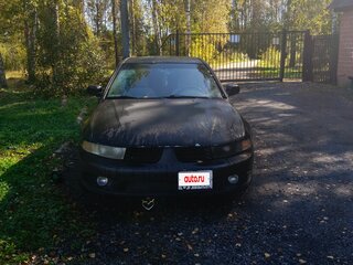 2002 Mitsubishi Galant VIII Рестайлинг, чёрный, 270000 рублей, вид 1