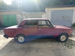 2004 Lada (ВАЗ) 2107, пурпурный, 80000 рублей, вид 2