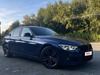 2016 BMW 3 серии 318i VI (F3x) Рестайлинг, синий, 1690000 рублей, вид 4