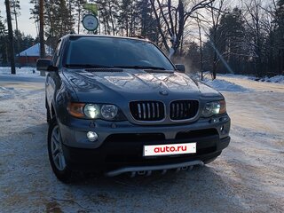 2004 BMW X5 3.0i I (E53) Рестайлинг, серый, 1390000 рублей, вид 4