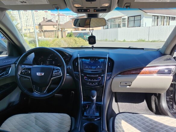 2015 Cadillac ATS I Рестайлинг, серый, 1350000 рублей - вид 9