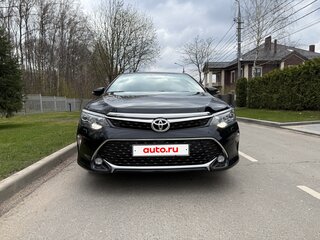 2018 Toyota Camry VII (XV50) Рестайлинг 2, чёрный, 2020000 рублей, вид 3