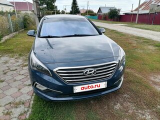 2015 Hyundai Sonata LPi VII (LF), синий, 1200000 рублей, вид 1