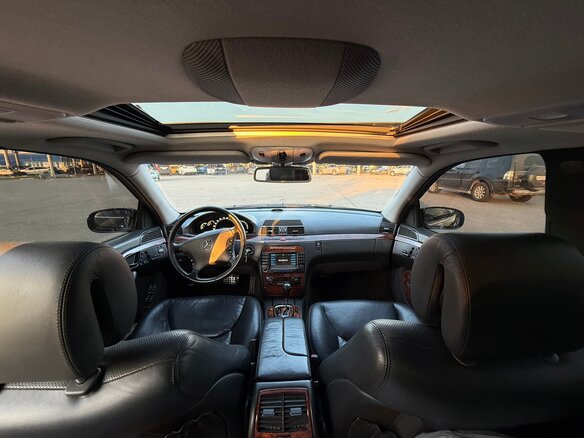 2003 Mercedes-Benz S-Класс 350 IV (W220) Рестайлинг, чёрный, 990000 рублей - вид 9