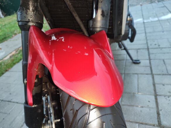 2007 Yamaha FZ6, красный, 425000 рублей - вид 11