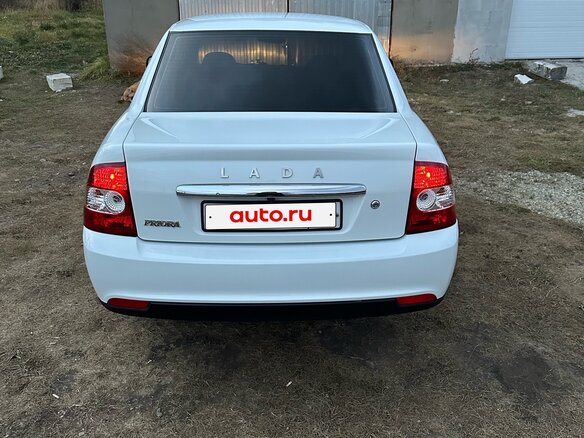 2018 Lada (ВАЗ) Priora I Рестайлинг, белый - вид 4